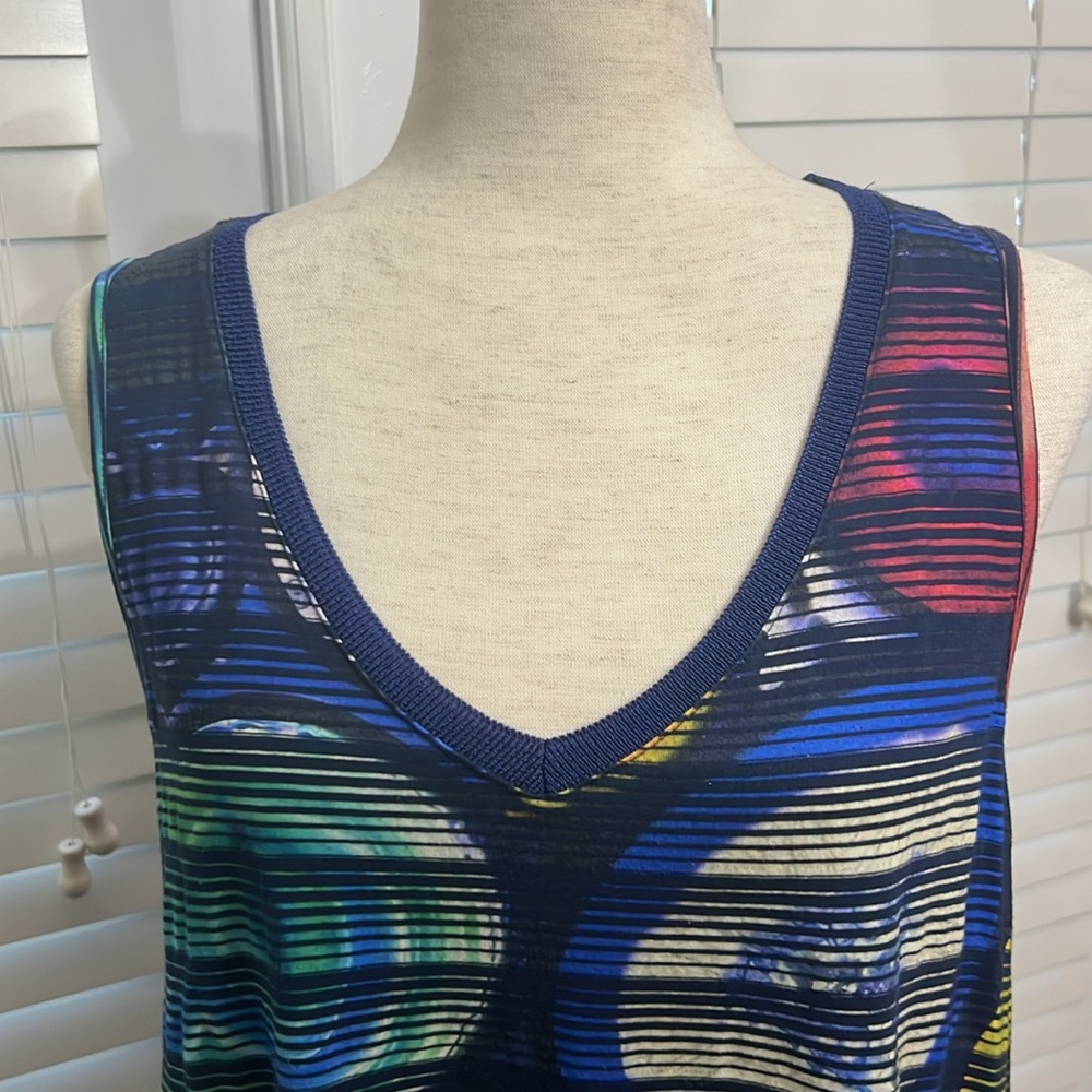 Desigual Striped Tank Top - Picture 2 of 8